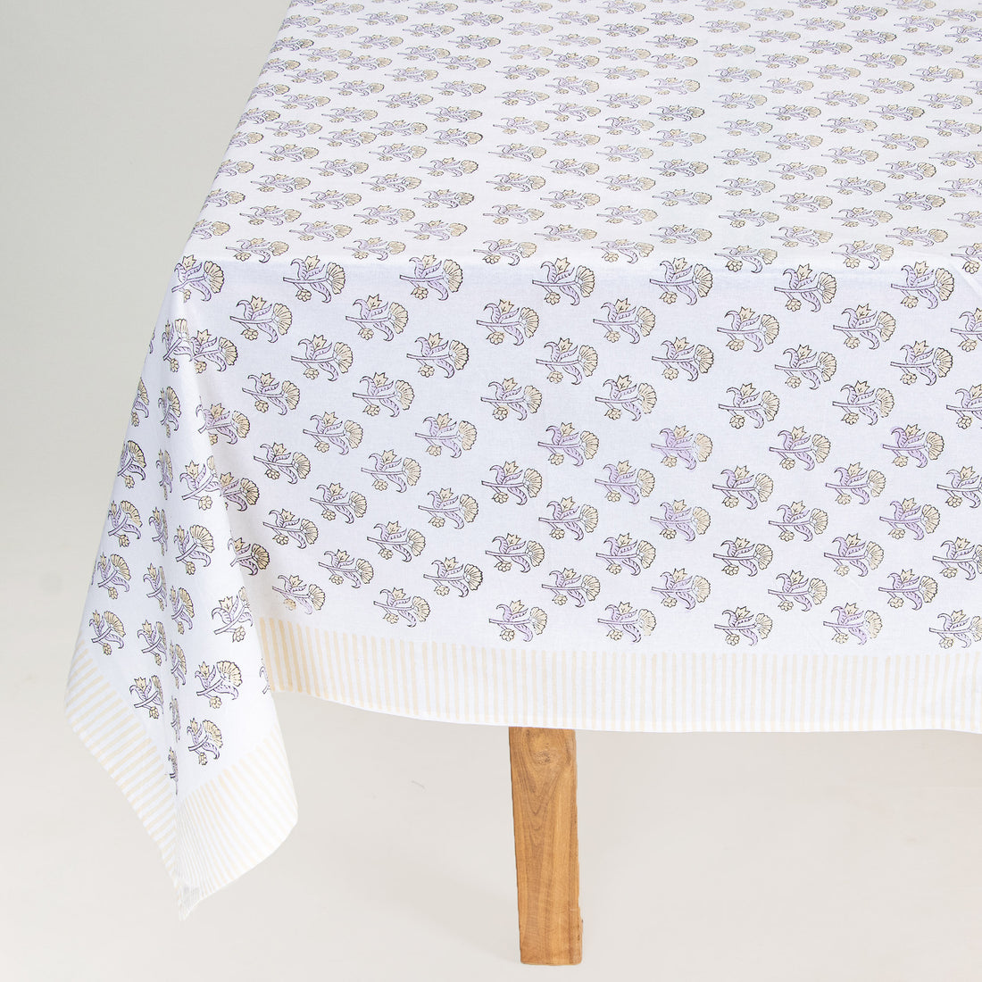 Booti Floral Block Printed Cotton Dining Cloth Online