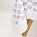 Booti Floral Block Printed Cotton Dining Cloth Online