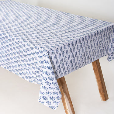 Handmade Floral Block Print Cotton Table Cover Cloth Online