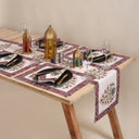 Hand Block Floral Printed Cotton Center Table Runner Online