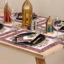 Hand Block Floral Printed Cotton Center Table Runner Online