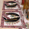 Hand Block Floral Printed Cotton Center Table Runner Online