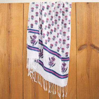 Handcrafted Hand Block Printed Stole