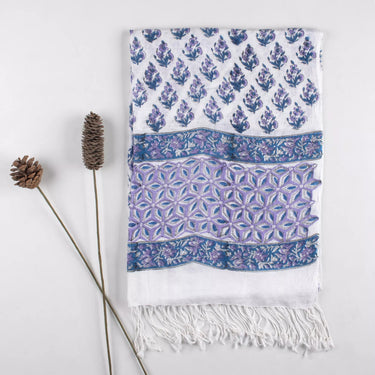 Beautiful Floral Hand Block