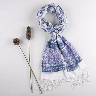 Beautiful Floral Hand Block