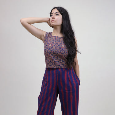 Latest Beautiful Crop Top And Pants Set Onliine