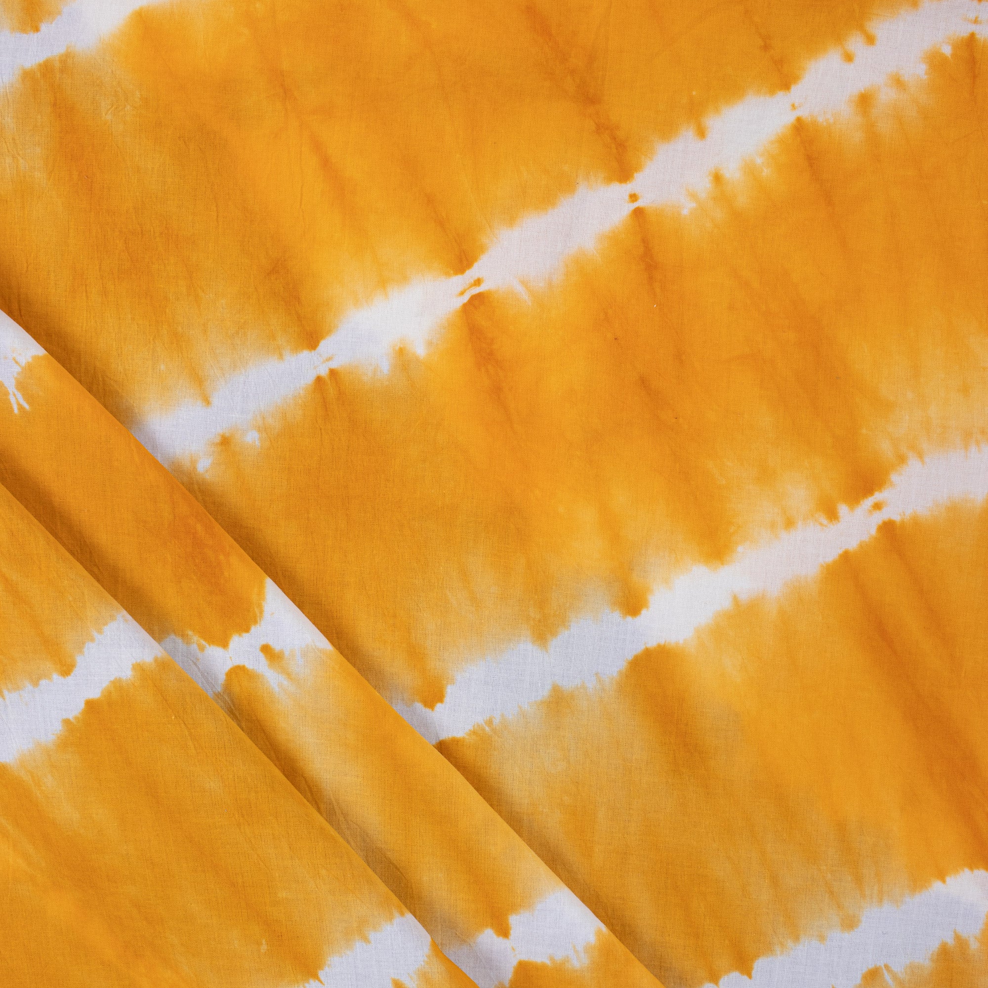 Yellow Tie Dye Fabric