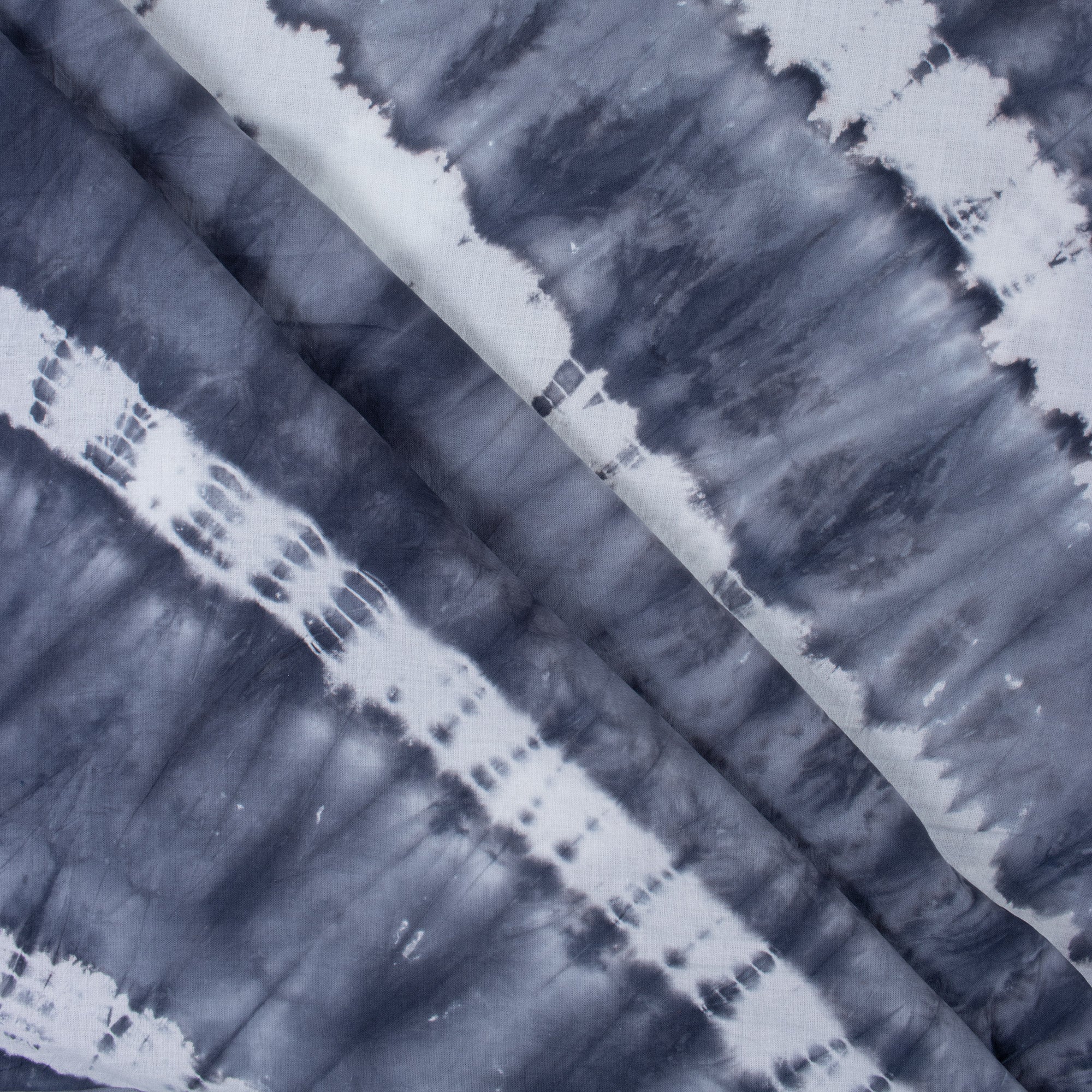 Black Tie Dye Cotton Fabric