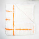 Orange Stripes Tie Dye Cotton Jaipuri Razai Best Prices Online