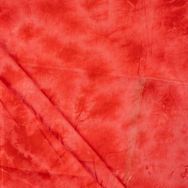 Red Tie Dye Shibori Pure Cotton Fabric