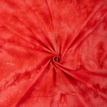Red Tie Dye Shibori Pure Cotton Fabric