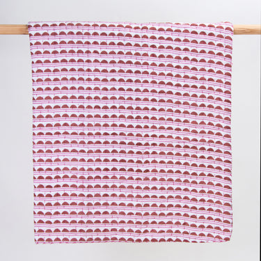 Reversible Hand Block Printed Cotton Warm Baby Blanket
