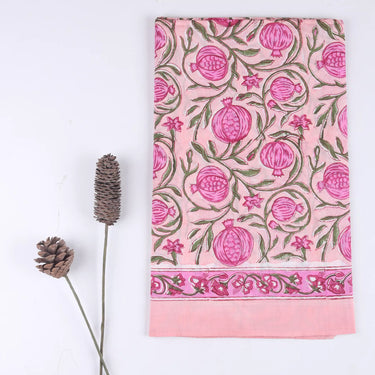 Elegant Floral Hand Block Print