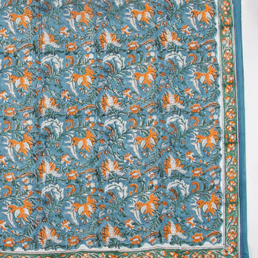 Floral Hand Block Print Cotton 