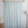 Sea Animals Hand Block Printed Bedroom Curtains