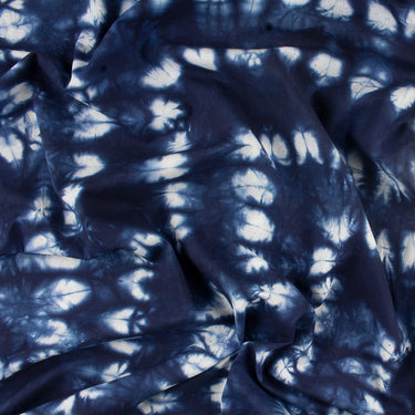 Shibori Handmade Tie And Dye Fabric For Kurti