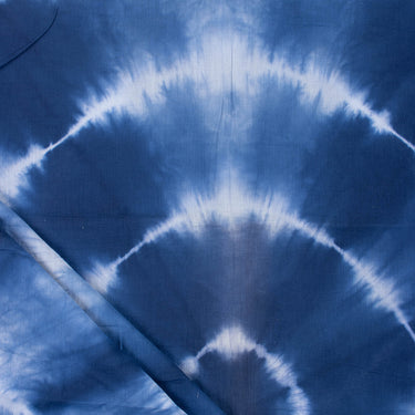 Shibori Tie Dye Organic Cotton Fabric
