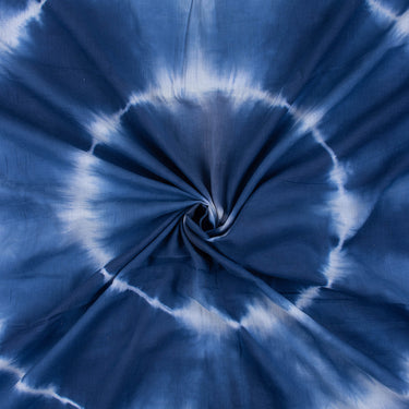 Shibori Tie Dye Organic Cotton Fabric