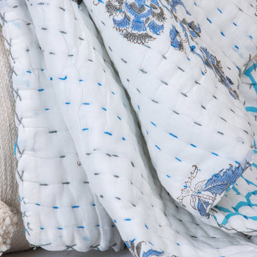 Sky Blue Newborn Baby Blanket