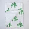 Soft Cotton Baby Kantha Blankets Best Cactus Block Printed