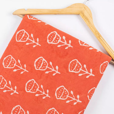 Soft Cotton Fabric Dabu Hand Block Print Fabric