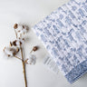 Soft Hand Block Print Baby Cotton Reversible Baby Blankets