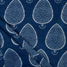 Soft Indigo Cotton Blue Hand Block Print Fabric