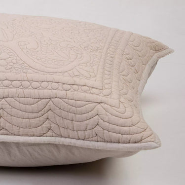 Softest 100% Cotton Quilted Machine Pillow Cover