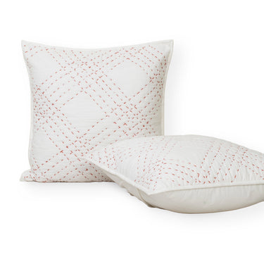 Softest Handmade Pure Cotton Kantha Quilted Cushion Cover