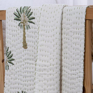 Softest Pure Cotton Kantha Baby Baby Blankets