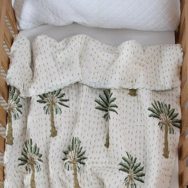 Softest Pure Cotton Kantha Baby Baby Blankets