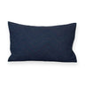 Solid Blue Kantha Pillow Cover