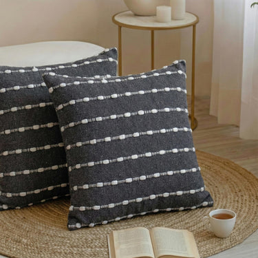 Stripe Hand Woven Cushion Covers Set of 2, 4, 5 and 6