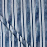 Striped Indigo Blue Hand Block Print Fabric
