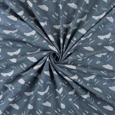 Stylish Dabu Kashish Floral Hand Block Printed Cotton Fabric