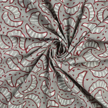 Stylish Soft Cotton Hand Block Printed Dabu Kashish Fabric
