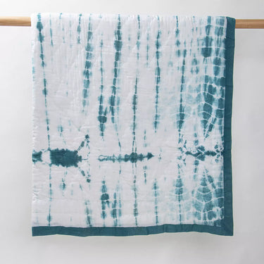 Stylish Tie Dye Cotton Reversible Jaipuri Baby Quilt
