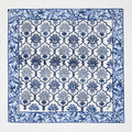 Hand Block Blue Floral Printed Cotton Table Napkins Online