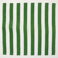 Hand Block Green Stripes Print Cotton Napkin Online