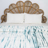 Tie Dye Organic Cotton Kantha Blanket Quilt
