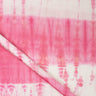 Tie Dye Shibori Pink Cotton Strip Fabric