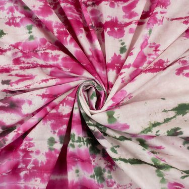 Tie Dye Shibori Pure Cotton Fabric for Cloth