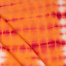 Tie and Dye Orange Shibori Print Dress Material