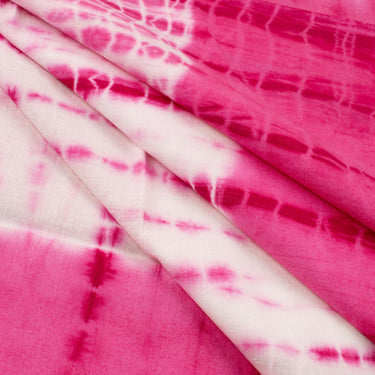 Tie and Dye Print Pure Cotton Shibori Fabric