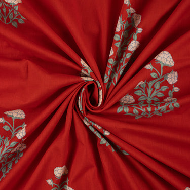 Top Boota Hand Block Printed Cotton Fabric