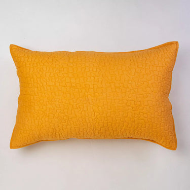 Top Solid Vintage Kantha Quilted Pillow Cover