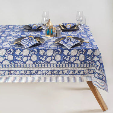 Traditional Block Printed Cotton Table Cover Prices