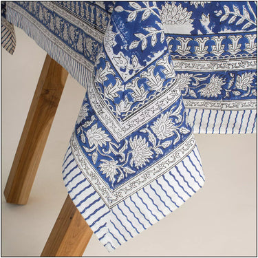 Traditional Block Printed Cotton Table Cover Prices