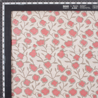 Trendy Cotton Hand Block Printed Dabu Kashish Fabric