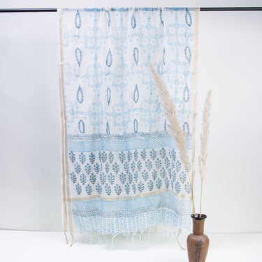 New Unstitched Cotton Suits With Chanderi Dupatta Onliine